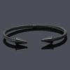 Luxury Arrow Stainless Steel Man Cuff Bracelet Women Jewellery Valentines Day Gift