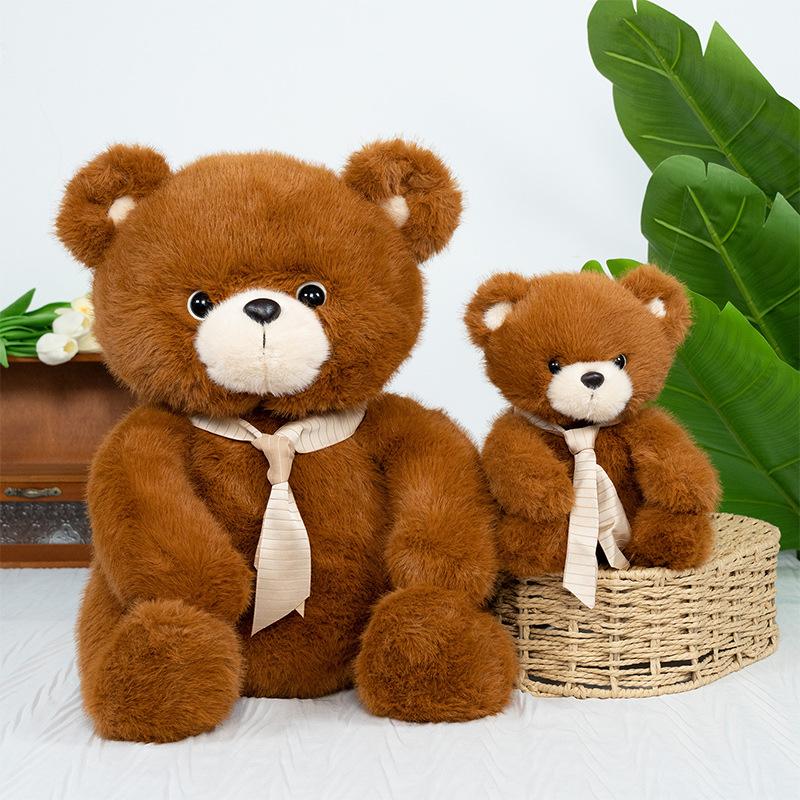 

Мягкая и милая плюшевая кукла Barcelona Bear Милая целебная компания для девочек Кукла Подарки Домашний магазин Аксессуары для кукол 24cm