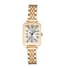 Square Watch Women Simple Fashion Analog Display Waterproof Quartz Casual Business Accessory - Birthday Anniversary Christmas Valentine's Day Gift