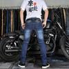 New Product Motorcycle Jeans Men's Kevlar Anti-Tear Summer Mesh Breathable Motorcycle Riding Anti-Fall Pants