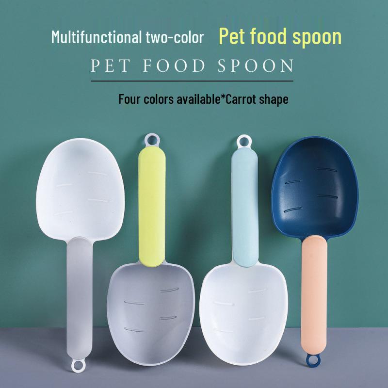 Multi-functional Pet Food Measuring Scoop: Dog, Cat, and Rice Spoon