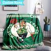 Custom Name Blanket Boston-Celtics Logo Blanket Bedding Blanket for Travel, Camping, Living Rooms, Offices, Sofas, Fan Christmas Gift