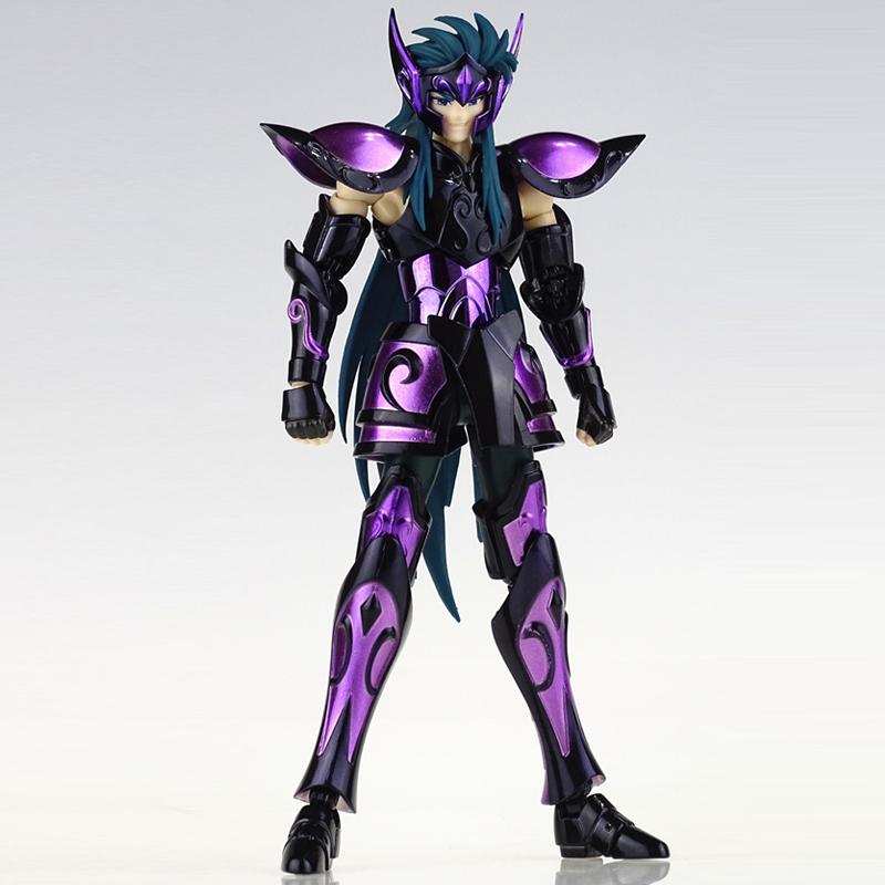 MST Saint Seiya Myth Cloth EXM/EX Metal Aquarius Camus With Hyoga Cygnus Head 24K Hades Gold Knights of the Zodiac Action Figure