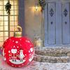 Christmas Decorations Outdoor Festival Venue Layout Festival Party Decoration 60cm Christmas Ball