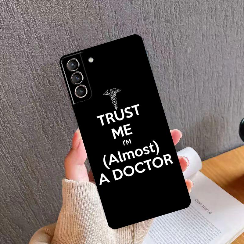 Etui na telefon dla lekarza, pielęgniarki, studenta medycyny na Samsung Galaxy S25 S26 Ultra S20 S21 S22 S23 S24 Plus S10 S25 FE Tylna Osłona