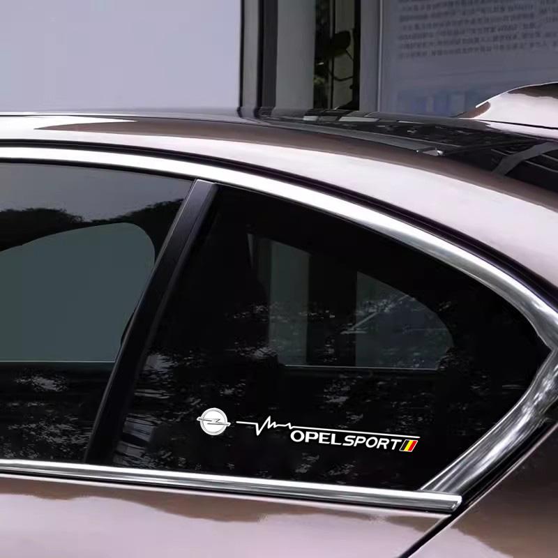 2 ks Nálepky na karoserii auta Stěrače Decals Příslušenství Pro Opel Astra Grandland Corsa Mokka Frontera Insignia Zafira Vivaro