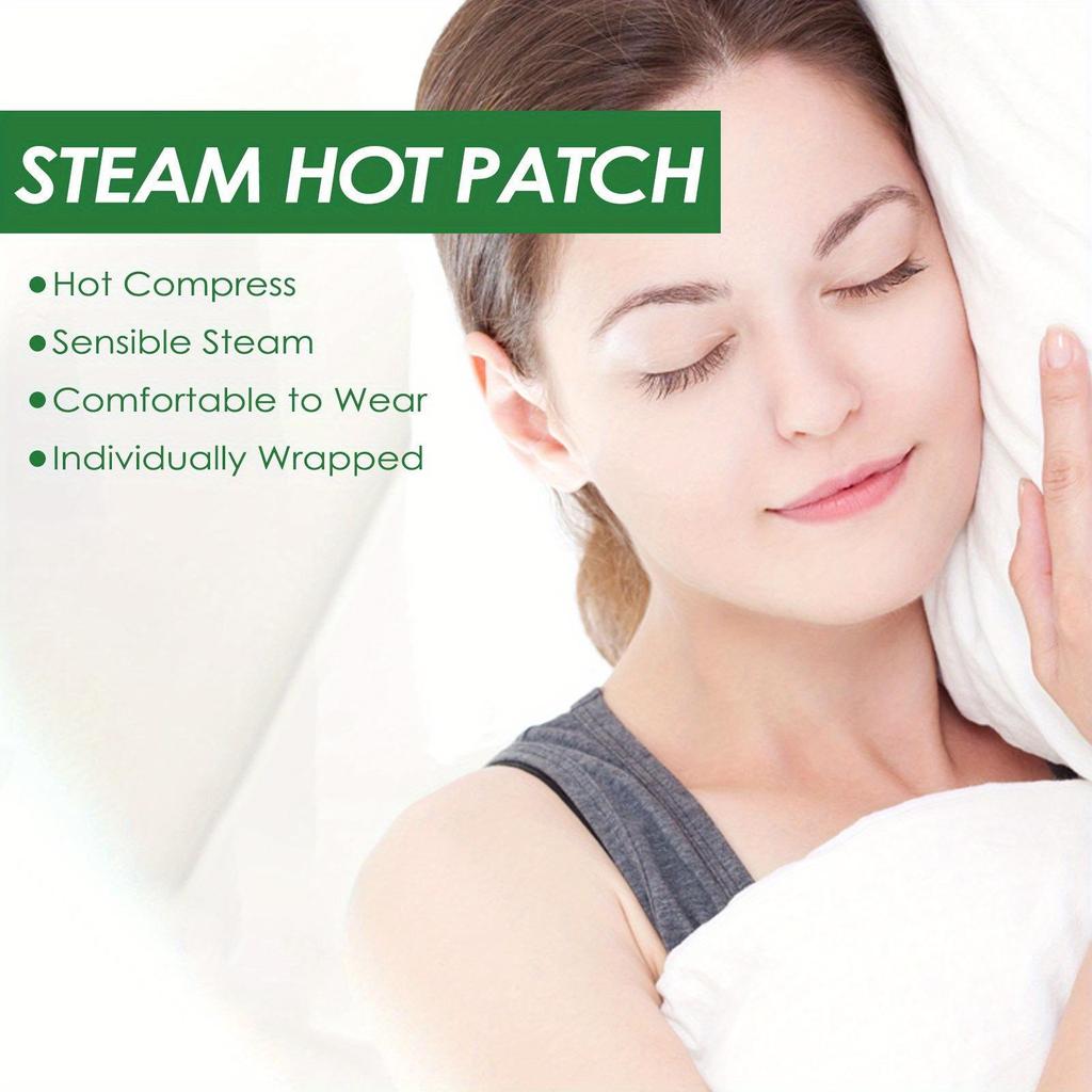 5PCS Artemisia Steam Eye Mask Relieves Eye Fatigue And Discomfort, Lightens Fine Lines, Black Circles, And Eye Protection Eye Mask