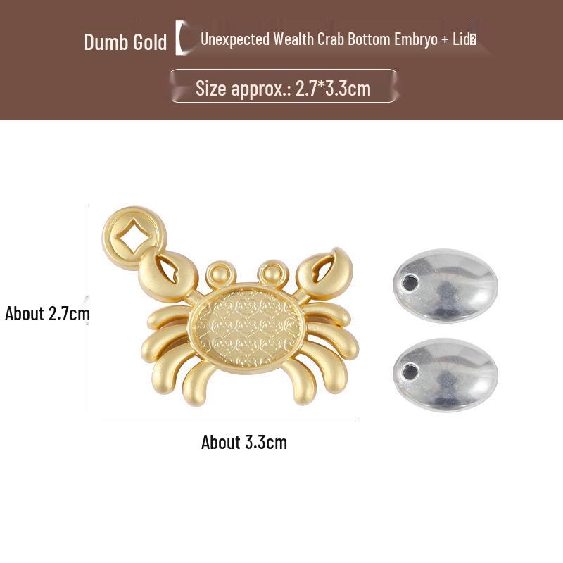 Song Brocade DIY Jewelry & Accessories Set: Necklace, Car Pendant, Earrings, Brooch, Hair Clip, Rope, Handmade Gift Materials.