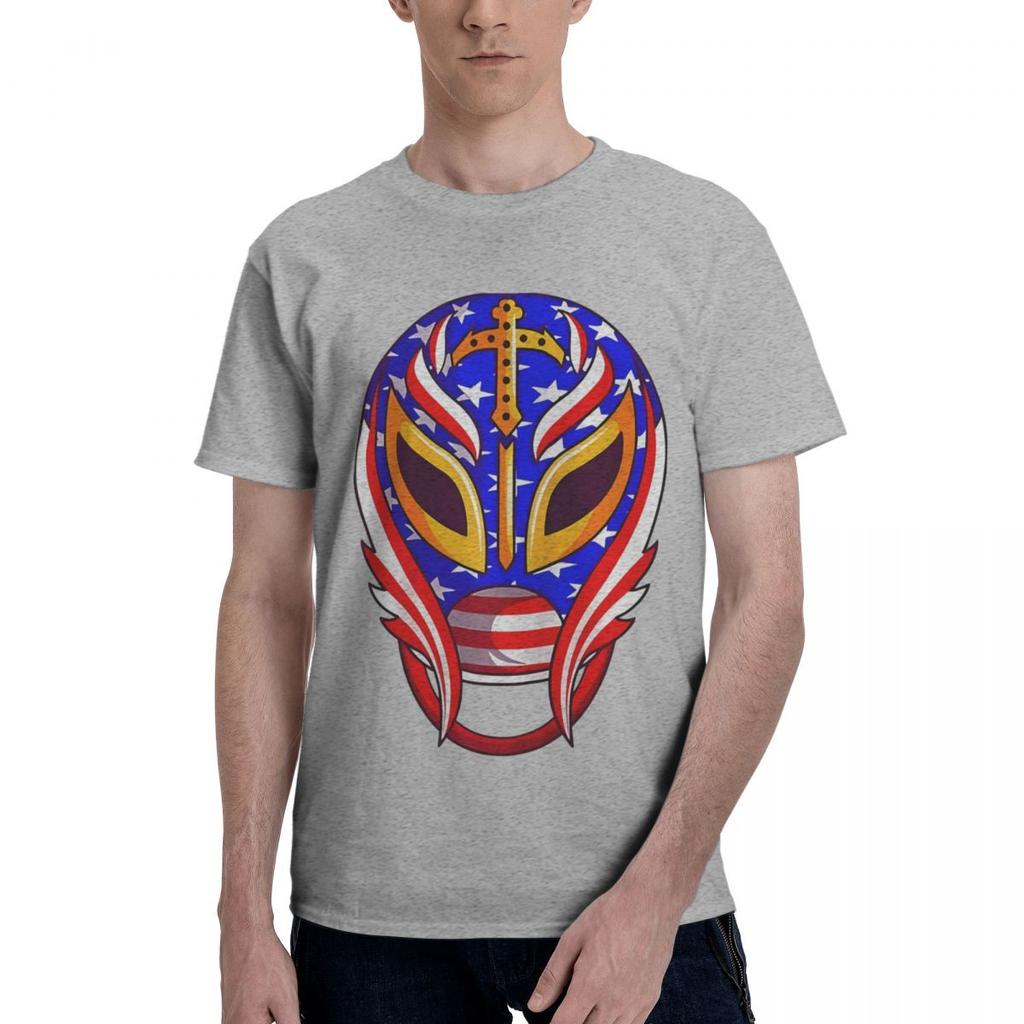 Mexican Wrestling Mask 100 Cotton Casual Breathable Confortable TShirt New In Tops And TShirts Clothes Men