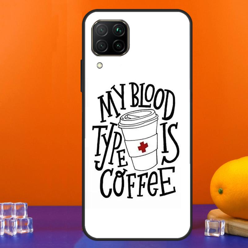 Coffee Caffeine Lover For Huawei Nova 12s 12i 11i 8i 9 10 SE Y91 Y90 Y60 Y70 Y72 Y61 P20 P40 Lite P30 P60 Pro Case