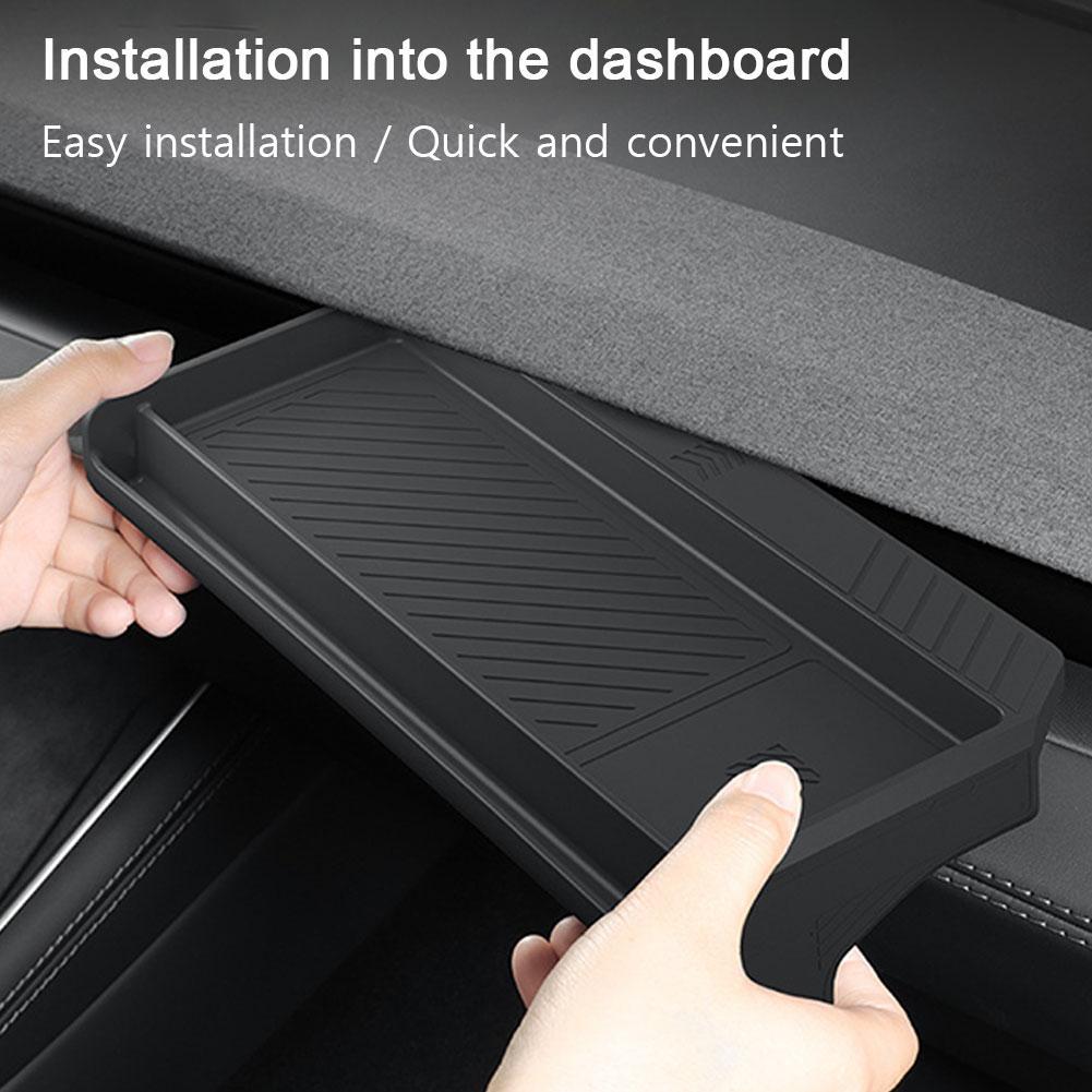 For 25 Y/YL Silicone Dashboard Storage Box And Non-slip Easy Car Clean Storage Interior To Tray Stain-Resistant R4I8