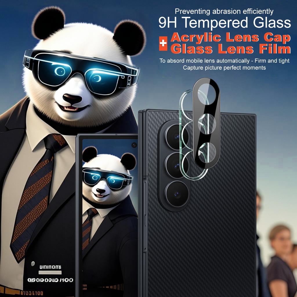 For Samsung Galaxy Z TriFold 5G Glass IMAK High Definition Integrated Glass Lens Film Black Version