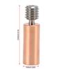 5PCS Bi Metal Heat Break Replacement for Flying Bear Ghost 5 6 3D Printer Ti Alloy M6 Thread HeatBreak Throat