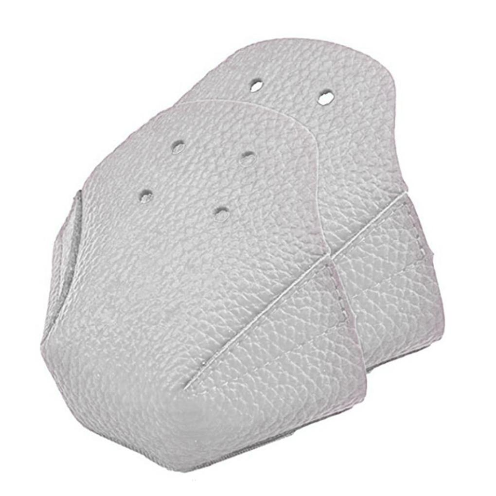 1 Pair Skates Roller Anti-friction Feet Toe Cap Guard 4 Hole Leather Skating Cover Protectors for Outdoor Sports Training