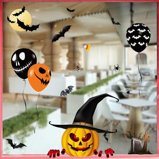 

Настенная цепляющаяся креативная водонепроницаемая наклейка на стену в нескольких стилях, страшная настенная наклейка со скелетом, настенная наклейка для дома