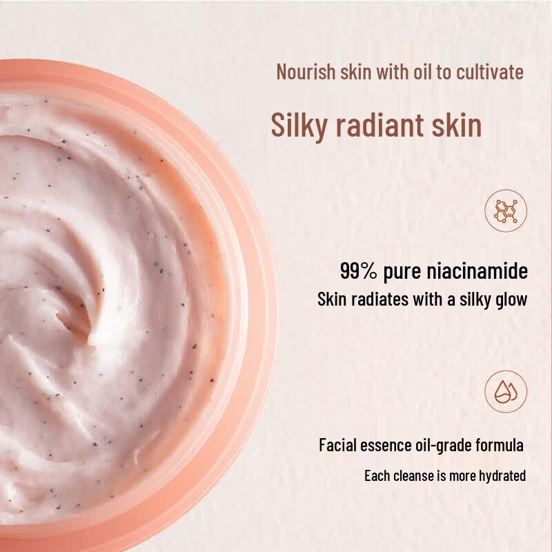 Ban Mi Hua Tian Ice Cream Smooth Fragrant Rose Body Scrub 250g