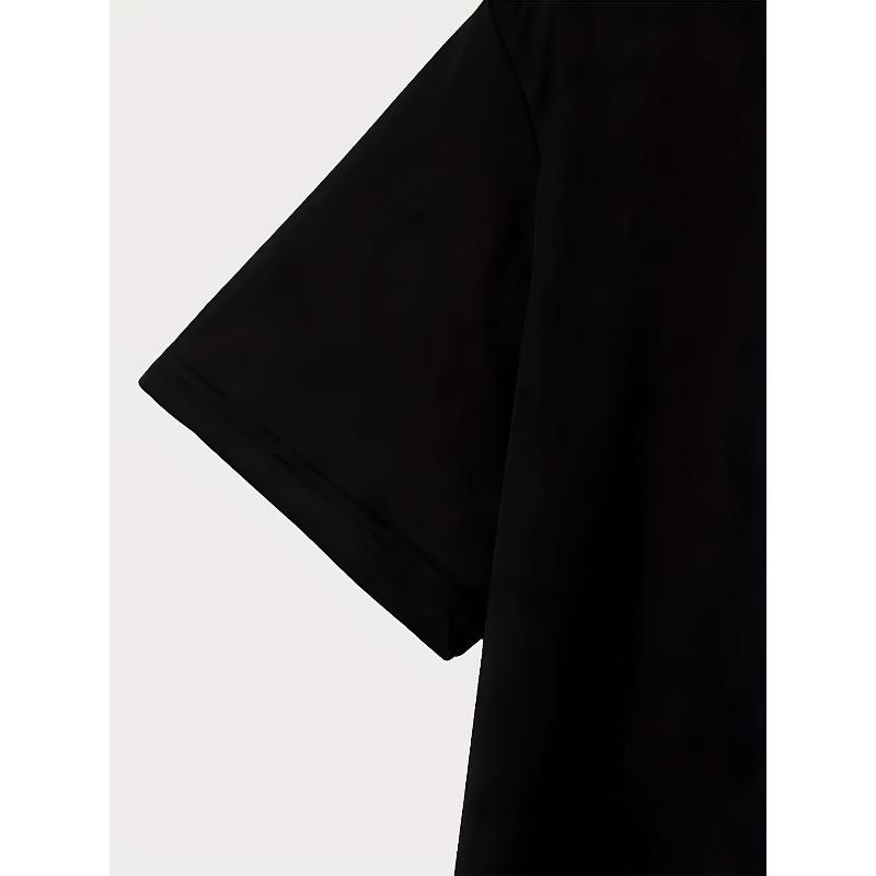 European sizes Men's Day of the Dead T-Shirt - Vibrant "Día de los Muertos" Design with Bone and Floral Print, Casual Short Sleeve Tee for Summer Wear