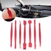 7PCS Lightweight Window Tint Tool Kit Red Film Edge Closing Tool New Film Squeegee  Bubble Removal