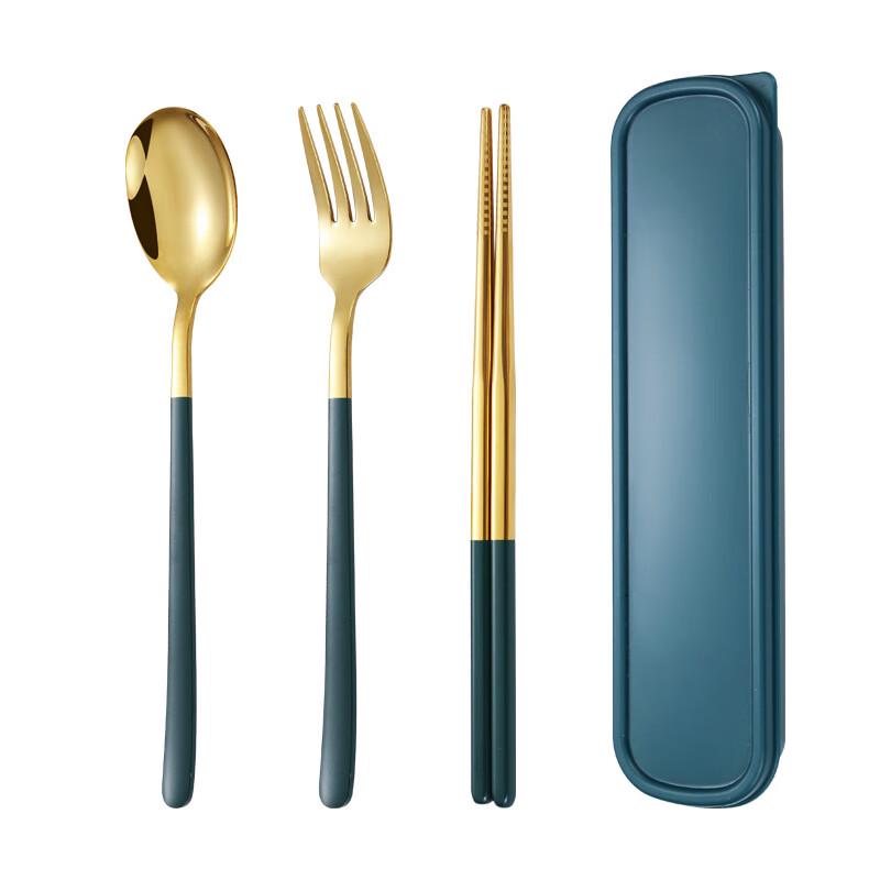 

ZISIZ Portable Stainless Steel Lunch Box Set