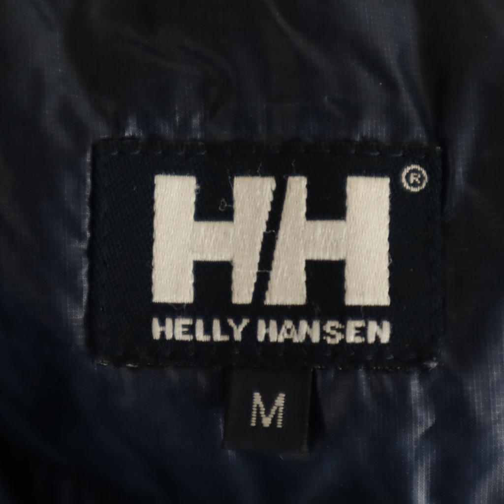 HELLY HANSEN Nylon Down jacket M Navy system Storage bag Men's Used