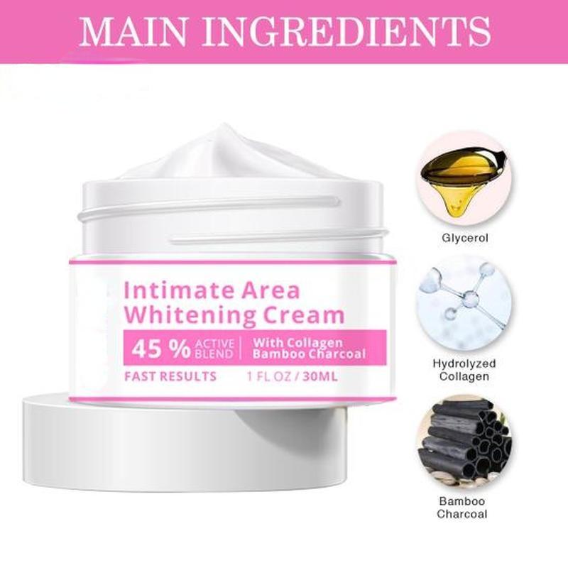Bottle Underarm Body Lotion Mild Intimate Area Whitening Cream for Her Skincare Body Care