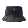 MLB Polyester Bucket Hats Unisex Black Fashion 3AHTM015N-50BKS