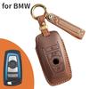 Ādas Automašīnas Atslēgas Maciņš Vāciņš Fobs Atslēgu piekariņš Aksesuāri BMW 3. sērijai F30 F10 F18 F22 F01 X3 X4 F06 F02 M3 M5 Atslēgu gredzena turētāja soma