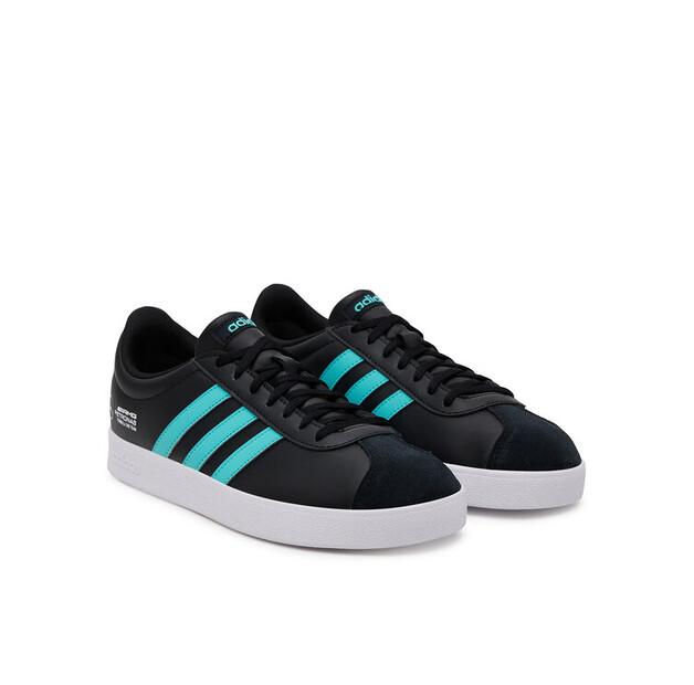 Men's Adidas Mercedes - Amg Petronas Formula One Team Vl Court Base Trainers Jr1068 Black