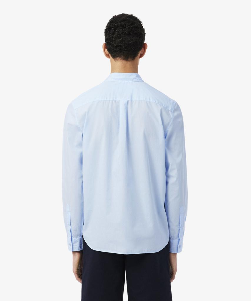 LACOSTE Men'S Light Poplin Long Sleeve Shirt Ch6250-56G T01