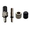 6/12Pcs Germany Type Bikes Valves Stem Cores with Caps Cycling Part Reliable