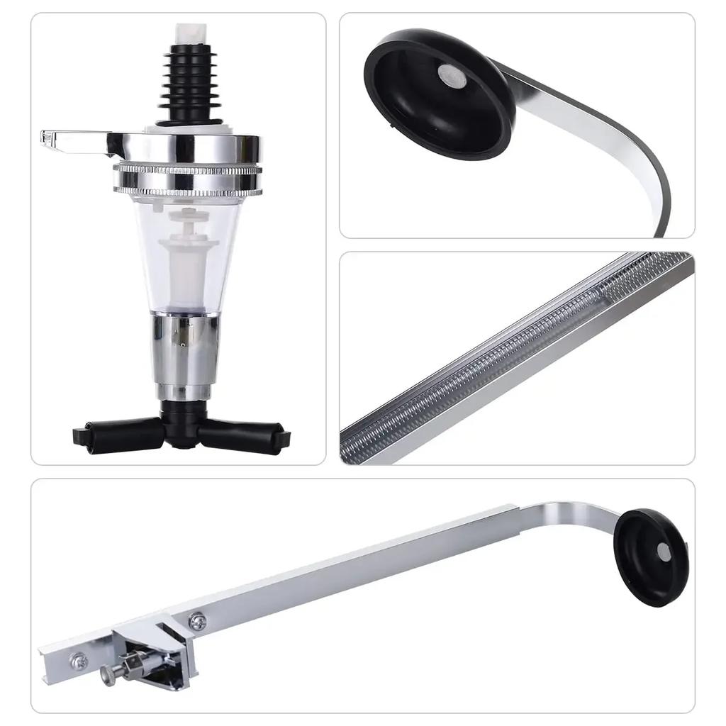 Wall-Mounted 1 Bottle Liquor Dispenser Wine Rack, Bar Butler Holder Drinks Alcohol Shot Station Liquor Beverage Whisky Dispenser