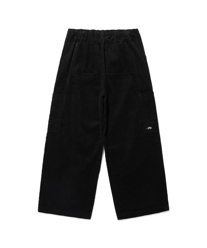 NICEGHOSTCLUB Corduroy Parachute Pants_Black(Ng2Efupa13A)