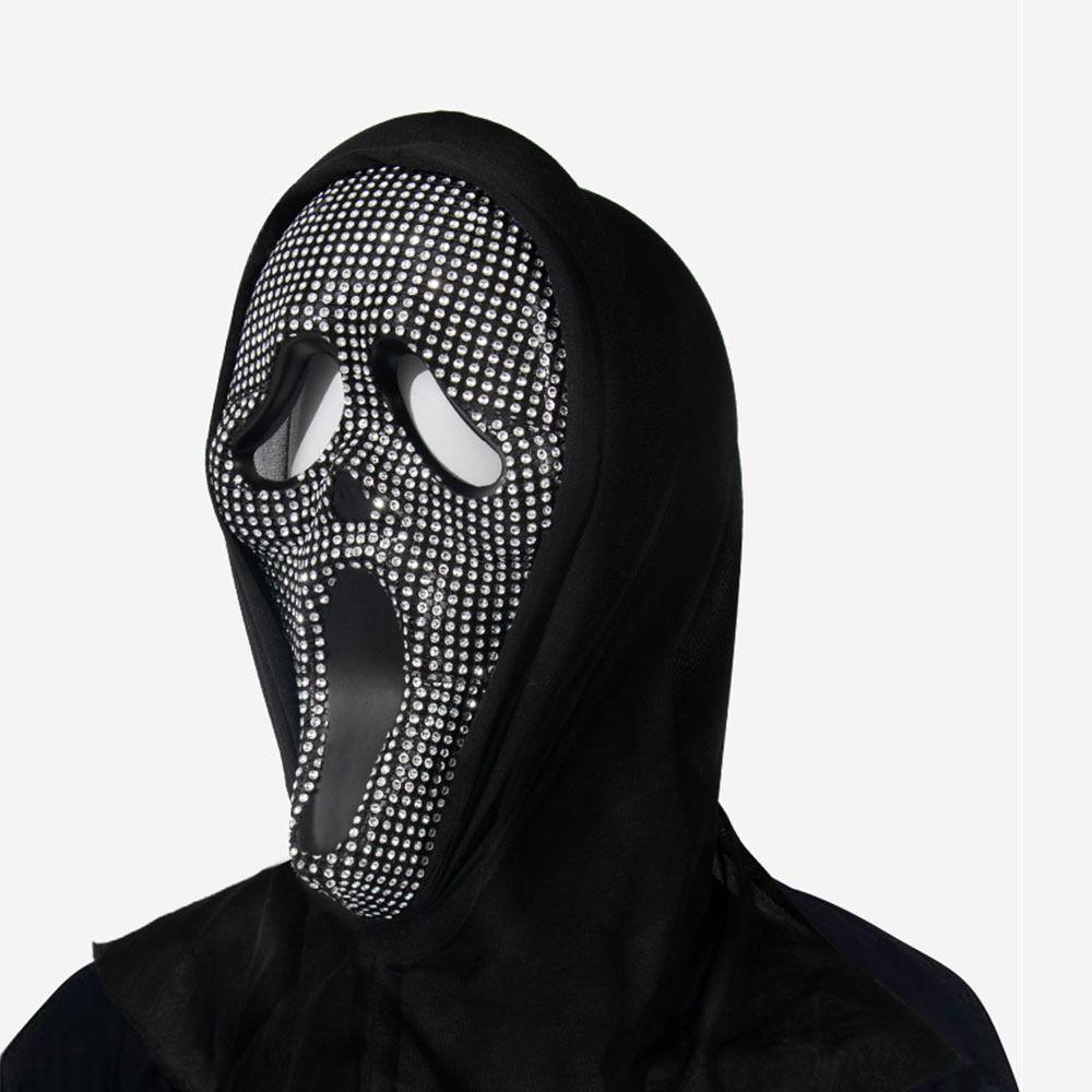 Entire Head Scream Ghost Face Mask Masquerade Masquerade Mask  Makeup Ball Costume Props