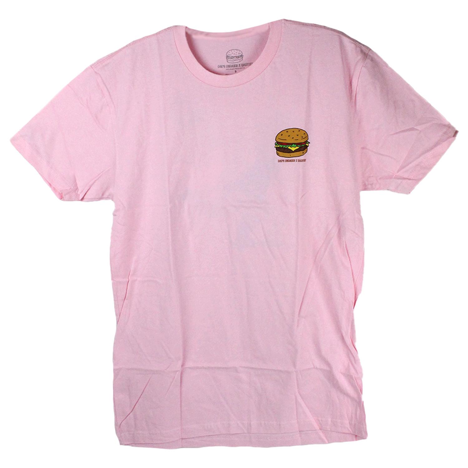 New Habitat Skateboards Mens T Shirt Bobs Burgers Marius and Bob Pink S