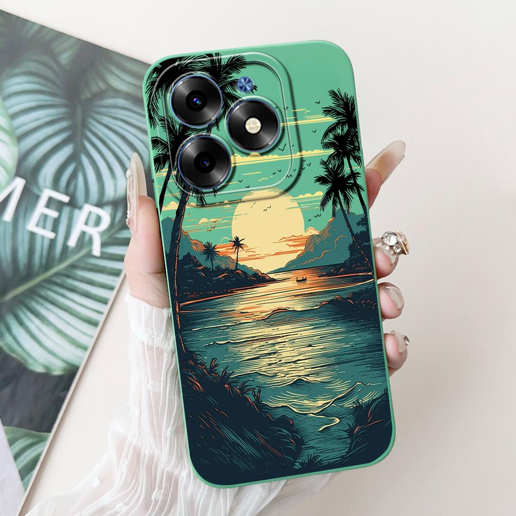 For Infinix Hot 40 Pro Case X6837 Fashion Cat Cartoon Cover Soft Silicone Phone Case For Infinix Hot 40i Hot40 Pro Hot40i Fundas