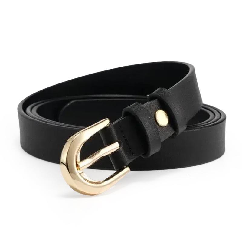 

Женский Универсальный Повседневный Джинсовый Ремень для Нового Студента в Корейском Стиле с Декоративной Юбкой, Свитером, Пряжка-Булавка 105cm