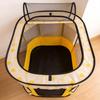 Floving Rectangular Pet Folding Dog Indoor Dog Foldable Pet Pet Easy Cat Cat Birthing Dog Mesh Travel with Carrier Bag Playpen, Playpen, Playpen,