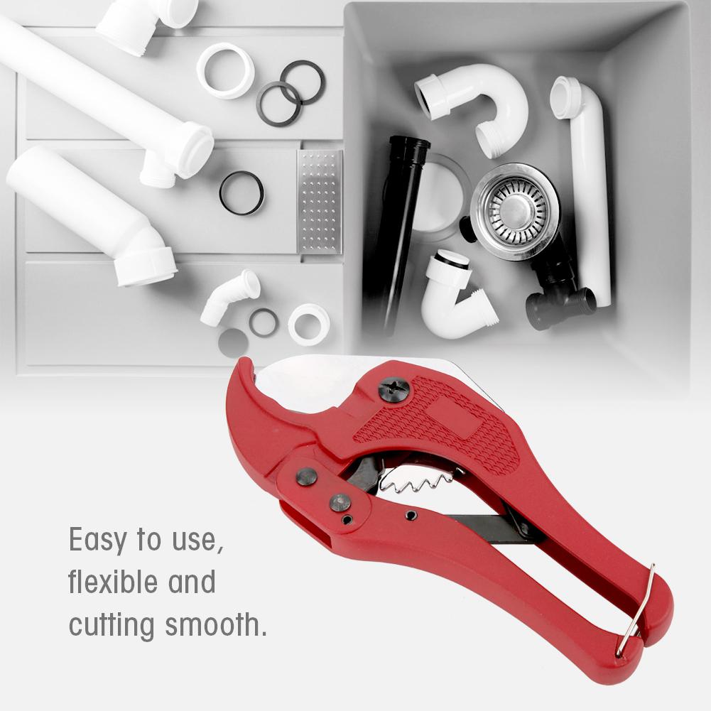 Portable Pipe Cutter Plastic Polythene PVC Pipe Rubber Neoprene Hose Cutter Steel Blade