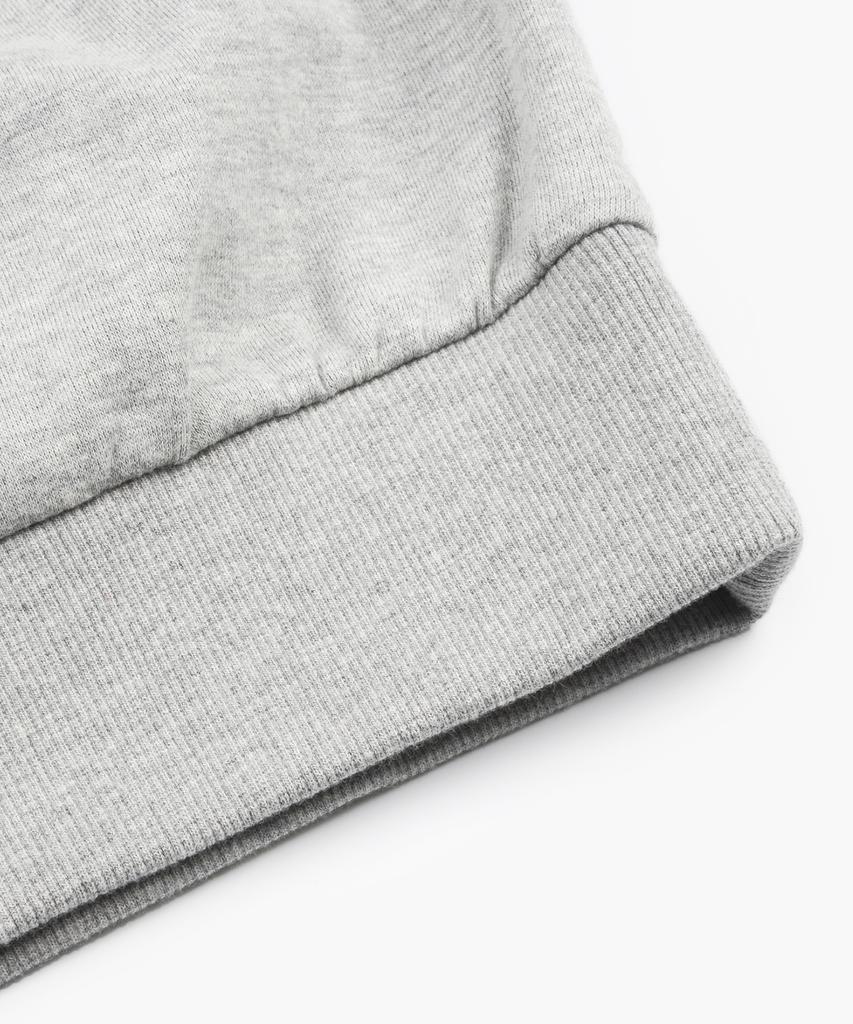 Eopeuleswi New Bigin Half-Zip Sweatshirt_Melange Gray Training