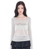 Alkialka Sheer Long Sleeve (Light Gray)