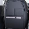 Car Seat Back Protector 2 In 1 PU Leather Anti Kick Pad With Storage Bag For Car Interior Accessories