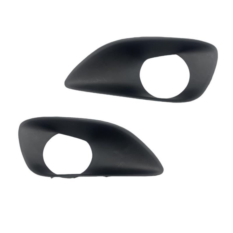 Fog Lamp Frame Front Bumper Fog Light Bezel Cover Trim Fit For Toyota Yaris Sedan 2007 - 2013 4Door Fog Lamp Cover