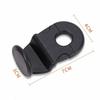 2Pcs ABS Car Back Seat Hook Multi-functional Black Car Interior Organizer 20KG Heavy Duty Car Headrest Holder