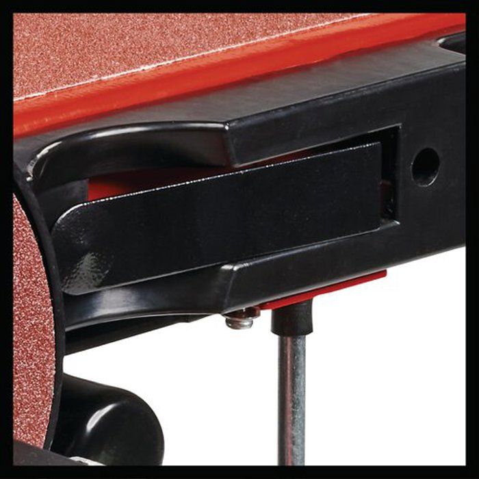 Einhell ponceuse stationnaire tc-us 380 (380 w) livré avec 1 bande de ponçage k80 et 1 disque abrasif k80