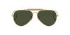 RB3030 Gray Green Sunglasses Lens Size 58 Ray-Ban Men's Arista/Crystal (G-15XLT)