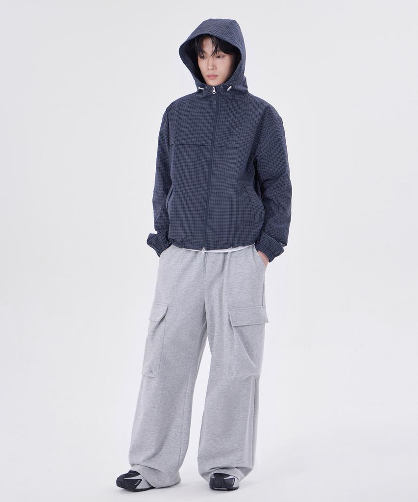 GLW Big Pocket Wide Sweatpants Gray