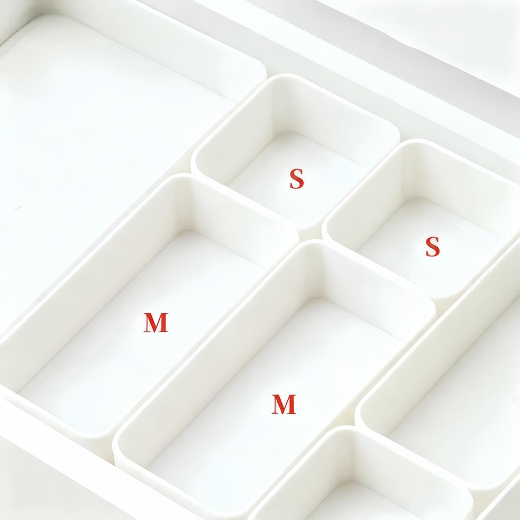 Desktop Drawer Organizer for Home, Dorm, or Office - Perfect for Sundries, Cosmetics, and Stationery