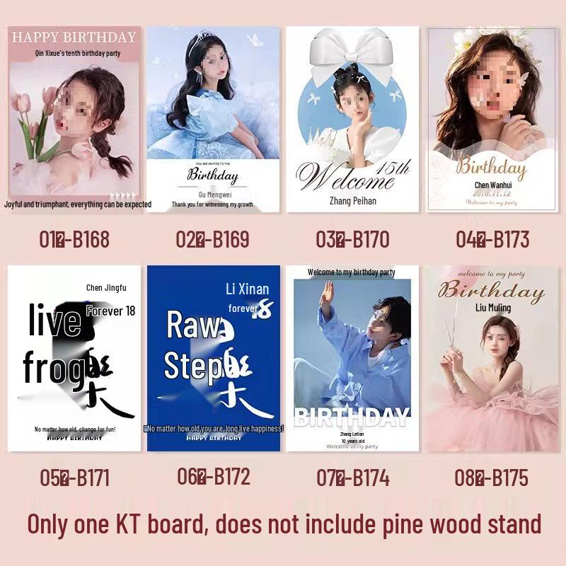 

Custom Welcome Sign for 18th Birthday Party Décor - Girl s 10-Year Banquet Display Decoration