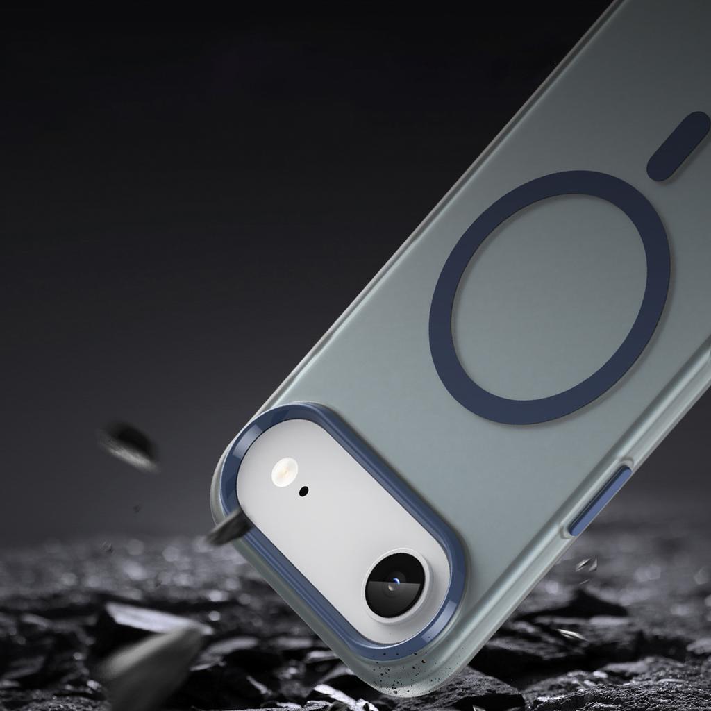 iPhone 17 Air Magnetic Abrasive MagSafe Case - Matte Blue