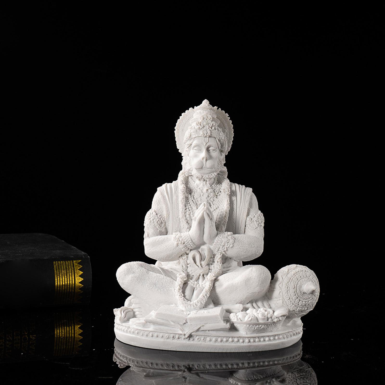 

Скульптура индийского индуистского бога-обезьяны, украшение, скульптура для домашней йоги